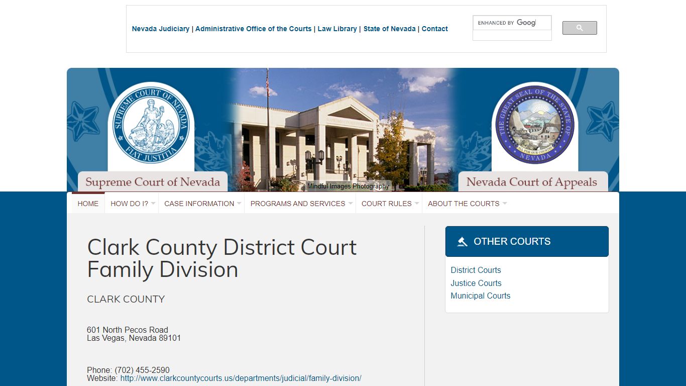 Clark County District Court Family Division